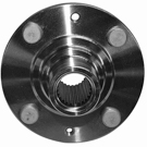 2003 Mitsubishi Lancer Wheel Hub 2