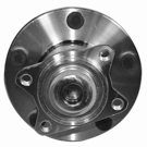 2005 Mitsubishi Eclipse Wheel Hub Assembly 2