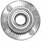 2003 Mitsubishi Lancer Wheel Hub Assembly 2