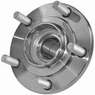 2004 Mitsubishi Lancer Wheel Hub Assembly 3
