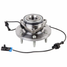 2007 Hummer H3 Wheel Hub Assembly 2