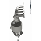 2013 Mazda MX-5 Miata Catalytic Converter EPA Approved 2