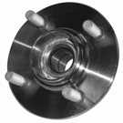 1991 Nissan Sentra Wheel Hub Assembly 5