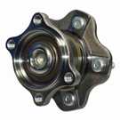 2007 Nissan Quest Wheel Hub Assembly 4