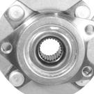 2011 Nissan Cube Wheel Hub Assembly 3