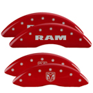 MGP Caliper Covers  Ram 2500 Disc Brake Caliper Cover 55002SRMHRD