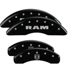 MGP Caliper Covers Dodge Disc Brake Caliper Cover 55006SRMHBK