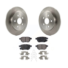 2012 Lexus CT200h Disc Brake Kit 1