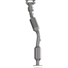 2009 Chevrolet HHR Catalytic Converter CARB Approved 5