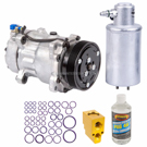 BuyAutoParts Volkswagen Cabrio A/C Compressor and Components Kit 60-80145RK