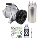 2000 Jeep Wrangler A/C Compressor and Components Kit 1