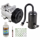 BuyAutoParts 1990 Ford FSeriesTrucks A/C Compressor and Components Kit 60-80248RK