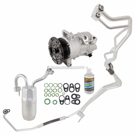 2008 Jeep Compass A/C Compressor and Components Kit 1