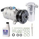 1994 Gmc G1500 A/C Compressor and Components Kit 1