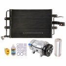 2003 Volkswagen Beetle A/C Compressor and Components Kit 1