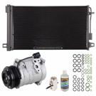 2012 Gmc Acadia A/C Compressor and Components Kit 1