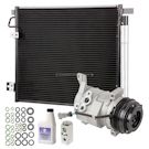 2010 Hummer H3T A/C Compressor and Components Kit 1