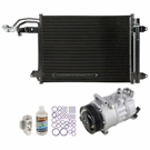 2013 Volkswagen Golf R A/C Compressor and Components Kit 1