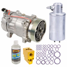 BuyAutoParts 1997 Volkswagen Jetta A/C Compressor and Components Kit 60-83182RN