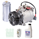 BuyAutoParts 2002 Honda Civic A/C Compressor and Components Kit 60-83324RN
