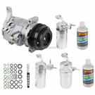 2000 Gmc Yukon XL 2500 A/C Compressor and Components Kit 1