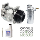 2007 Chevrolet Express 3500 A/C Compressor and Components Kit 1