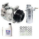 2009 Gmc Savana 1500 A/C Compressor and Components Kit 1