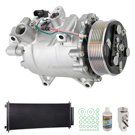 BuyAutoParts 2008 Honda CRV A/C Compressor and Components Kit 60-85046R5