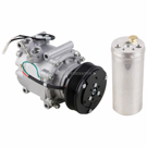 BuyAutoParts 2002 Honda Civic A/C Compressor and Components Kit 60-86341R2