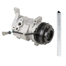 2010 Hummer H3 A/C Compressor and Components Kit 1