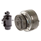 1982 Mercedes Benz 300CD A/C Compressor and Components Kit 1