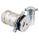 1984 Pontiac Fiero A/C Compressor and Components Kit 1