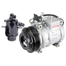 1990 Mercedes Benz 350SDL A/C Compressor and Components Kit 1