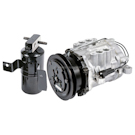 1990 Dodge Shadow A/C Compressor and Components Kit 1