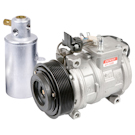 1992 Mercedes Benz 400SE A/C Compressor and Components Kit 1