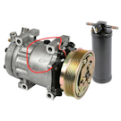 1990 Ford E Series Van A/C Compressor and Components Kit 1