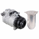 1997 Bmw 528 A/C Compressor and Components Kit 1