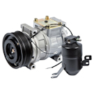 1991 Bmw 850 A/C Compressor and Components Kit 1