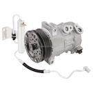 2011 Dodge Journey A/C Compressor and Components Kit 1