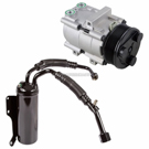 2000 Ford E Series Van A/C Compressor and Components Kit 1