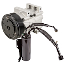 2001 Ford E Series Van A/C Compressor and Components Kit 1