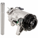 BuyAutoParts 2015 Gmc Terrain A/C Compressor and Components Kit 60-88753R2