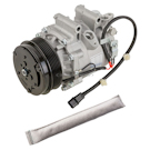 BuyAutoParts 2012 Honda Civic A/C Compressor and Components Kit 60-88765R2