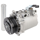 BuyAutoParts 2008 Mitsubishi Lancer A/C Compressor and Components Kit 60-88922R2