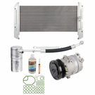 BuyAutoParts 1999 Chevrolet Prizm A/C Compressor and Components Kit 60-89262CK