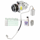 2012 Lincoln MKS A/C Compressor and Components Kit 1