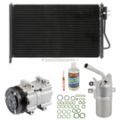 BuyAutoParts 2003 Ford Focus A/C Compressor and Components Kit 60-89439CK