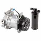 BuyAutoParts Hummer A/C Compressor and Components Kit 60-89513R2