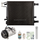 2009 Jeep Wrangler A/C Compressor and Components Kit 1