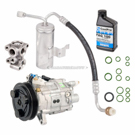 1996 Saturn SW1 A/C Compressor and Components Kit 1